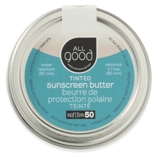 All Good SPF 50 Tinted Mineral Sunscreen Butter 1oz