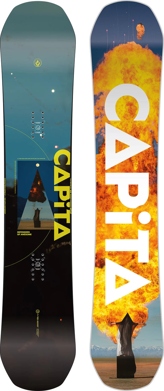 Capita Defenders of Awesome Snowboard 2025