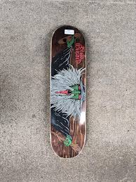 Blood Wizard Flying Wizard Skate Deck 8.5