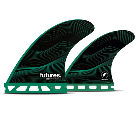 Futures Fins F6 Legacy Quad Honeycomb Surf Fin Set