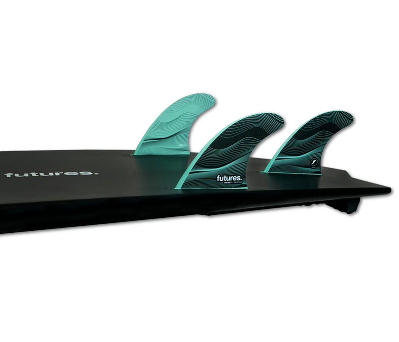 Load image into Gallery viewer, Futures Fins F4 Legacy 5-Fin Honeycomb GREEN
