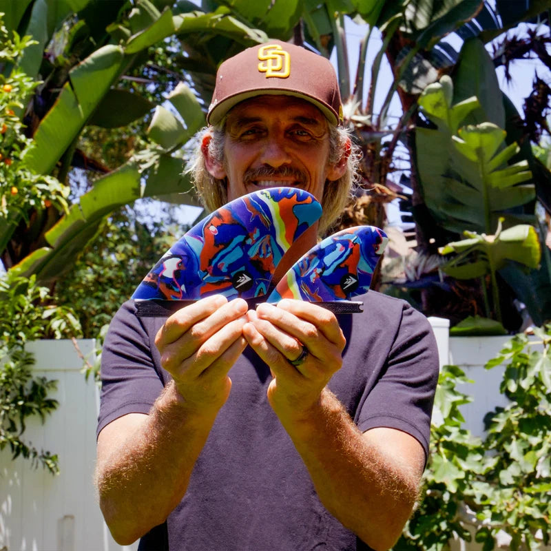 Load image into Gallery viewer, Firewire Machado Seaside Gallery Edition Quad Fin Set
