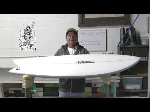 Load and play video in Gallery viewer, Timmy Patterson Devil Fish 5'10 Fusion-HD
