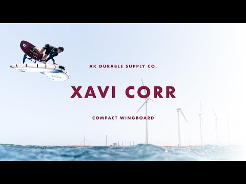 Load and play video in Gallery viewer, AK Durable Compact Wingboard Active Carbon V3 4'8 74L
