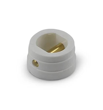 Leash Plug 1in - White