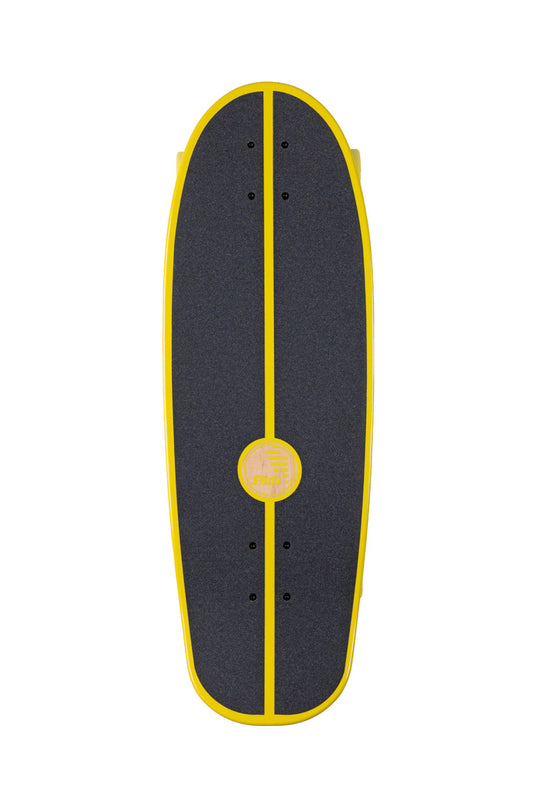 Slide Gussie Spoon 31" Surf Skateboard Complete