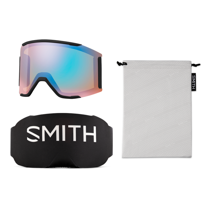 Smith Squad MAG Snow Goggle - Black | ChromaPop Pro Photochromic Smith Squad MAG Snow Goggle - Black | ChromaPop Pro Photochromic