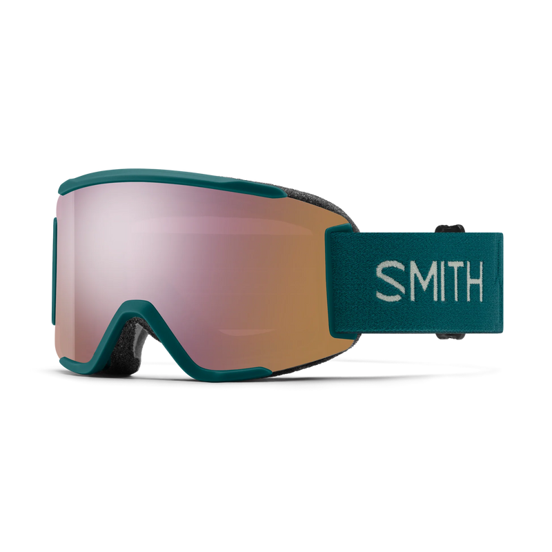 Smith Squad S - Black/ChromoPop Everyday Rose Gold Mirror / Clear