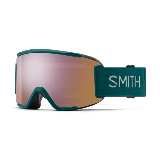 Smith Squad S - Black/ChromoPop Everyday Rose Gold Mirror / Clear