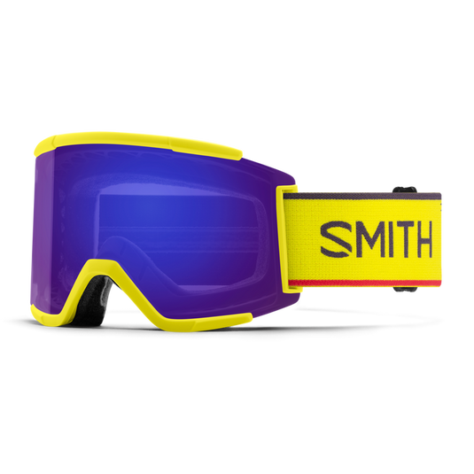 Smith Squad XL Snow Goggle - High Voltage | ChromaPop Everyday Violet Mirror Lens