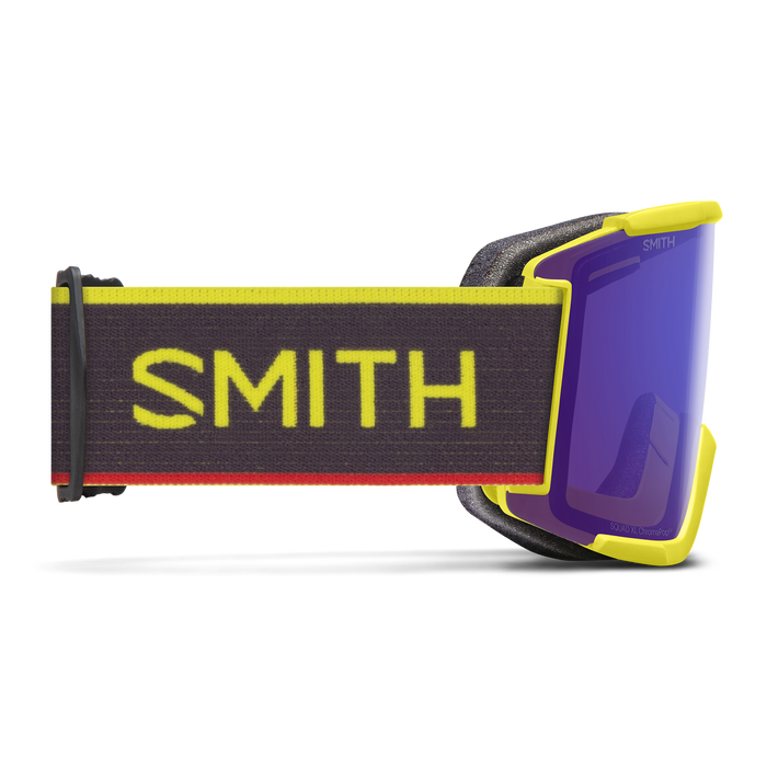 Load image into Gallery viewer, Smith Squad XL Snow Goggle - High Voltage | ChromaPop Everyday Violet Mirror Lens
