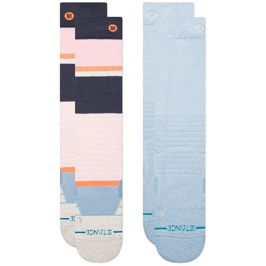 Stance Powdered Mid Poly Snow Socks 2 Pack