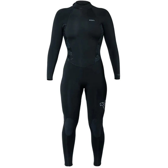 Xcel Wmn's Axis 4/3 Back Zip Full Wetsuit